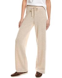 Bella Dahl - Wide Leg Wool & Cashmere-Blend Sweater Pant - Lyst