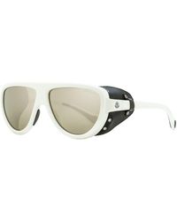 Moncler - Pilot Sunglasses Ml0089 21c /black 57mm - Lyst