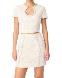 Elliatt - Ellouise Embellished Tweed Set - Lyst