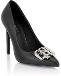 Philipp Plein - Nappa High Heels Pump H120 Gothic Plein - Lyst