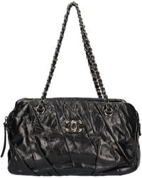 Chanel - Shopping Leather Shoulder Bag (pre-owned) - Lyst