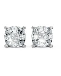 AAMIAA - Cushion Shape 4 Prong Push Back Studs - Lyst