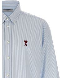 Ami Paris - Cotton Blouse - Lyst