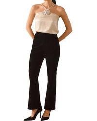 Greylin - Milton Velvet Straight Leg Pant - Lyst