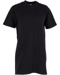 Acne Studios - Short Sleeve Jersey Dress - Lyst