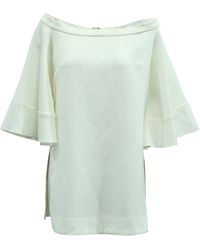 Ellery - Elize Off-The-Shoulder Bell Sleeve Top - Lyst