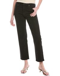 Rag & Bone - Harlow Mid-Rise Ankle Sirin Jewel Straight Jean - Lyst