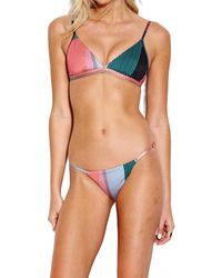 Seafolly - Modern Art Fixed Tri Bra Bikini Top - Lyst