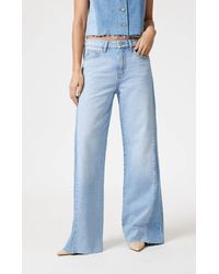Mavi - Malibu Wide Leg Jeans - Lyst
