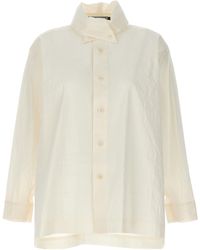 Pleats Please Issey Miyake - 'Shaped Membrane' Shirt - Lyst