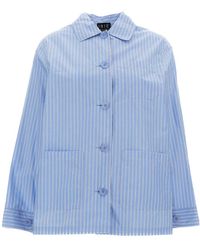 Irie - Light Striped Jacket With Classic Collar - Lyst