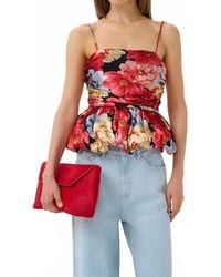 Gestuz - Gzsigrida Squared Neck Top - Lyst