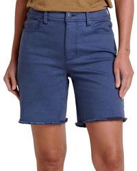 Toad & Co. - Balsam Cut Off Shorts Cotton Stretch Coin Pockets Gbo1184 - Lyst