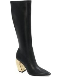BCBGMAXAZRIA - Layla Leather Boot - Lyst