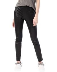 Rag & Bone - Simone Lamb Leather Pants - Lyst