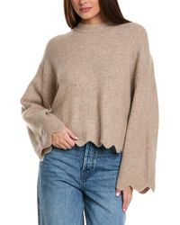 3.1 Phillip Lim - Scalloped Wool & Alpaca-blend Sweater - Lyst