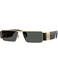 Versace - Sunglasses Rectangle Full Rim, Frame And Lens Ve2286100287 - Lyst