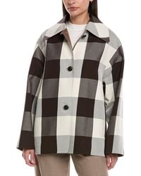 Lafayette 148 New York - Oversized Swing Coat - Lyst