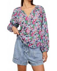 Rails - Indi Long Sleeve Blouse - Lyst