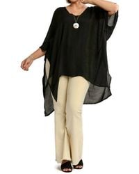 Umgee - Caftan Scoop Neck Tunic - Lyst