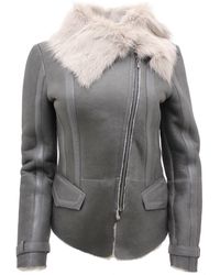 Infinity Leather - Toscana Shearling Flying Jacket-Teresina - Lyst