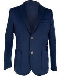 Lanvin - Single-Breasted Blazer With Pockets - Lyst