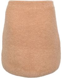 Ba&sh - Fur-Accent Mini Skirt - Lyst