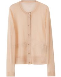 Tom Ford - Powder Sweater With Front Button Fastening And Slip Pockets - Lyst