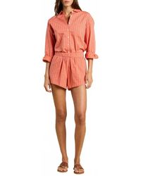 Trovata - Rhea Stripe Short - Lyst
