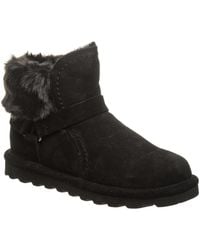 BEARPAW - Konnie 2777W011 Faux Fur Collar Winter Boots Jobb1918 - Lyst