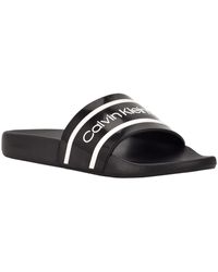 Calvin Klein - Cmaiken Pool Slip On Slide Sandals - Lyst