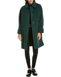 Cinzia Rocca - Medium Wool & Cashmere-Blend Coat - Lyst