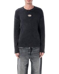 DIESEL - K-Darren-D Ribbed Cotton Sweater - Lyst