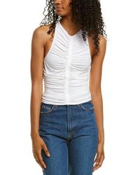 WearAll Womens Sun Moon Print Halter Neck Sleeveless Tied Crop Vest T-Shirt Top 8-14 