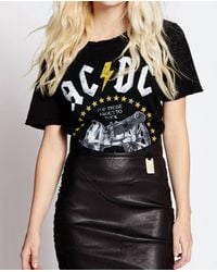 Recycled Karma - Ac/dc Rock Cannon Top - Lyst