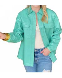 FRNCH - Luna Button Down Jacket - Lyst