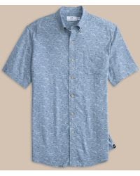 Southern Tide - Whaler Short Sleeve Shirt - Lyst