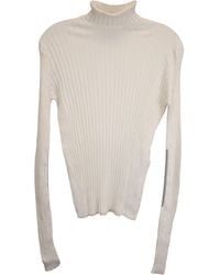 Victoria Beckham - Ribbed-Knit Turtleneck Sweater - Lyst