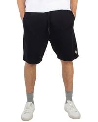 Marcelo Burlon - Cross Basketball Cotton Shorts - Lyst
