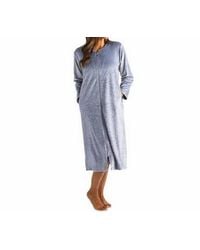 Softies - Floral Embossed Zip Robe - Lyst