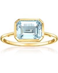 Ross-Simons - Sky Topaz Ring - Lyst
