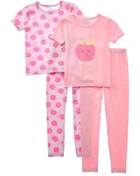 Rene Rofe - Rene Rofe 4Pc Pretty Pearl Snug Fit Pajama Set - Lyst