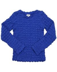 MIA - Long Sleeve Popcorn Top - Lyst