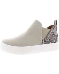DV by Dolce Vita - Rima Faux Leather Canvas Casual And Fashion Sneakers - Lyst