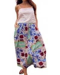 Olivia by Livro - Colorful Firework Maxi Skirt - Lyst