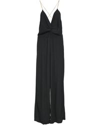 Ba&sh - Chain Strap V-Neck Jumpsuit - Lyst