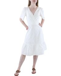 Lucy Paris - Mona Cutout Knee Length Midi Dress - Lyst