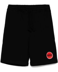 BOSS - Hugo Decrio Knit Track Shorts - Lyst
