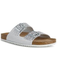 Geox Flat sandals for Women | Online Sale up to 77% off | Lyst