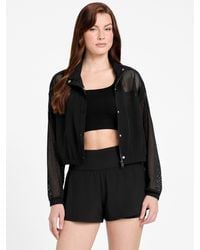 Guess - Priya Mesh Jacket - Lyst